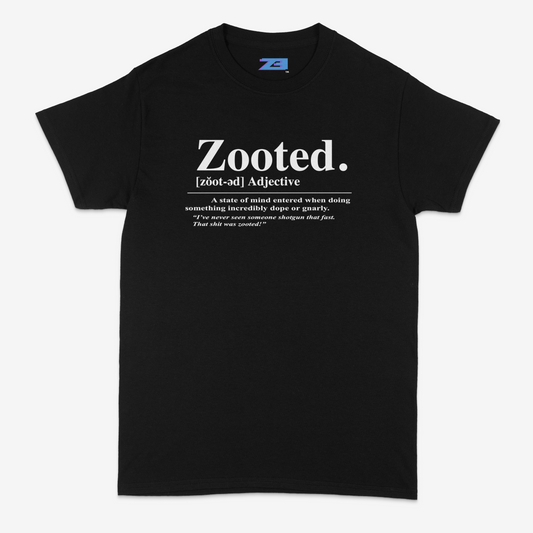 The Definition of Zooted T-shirt BLACK